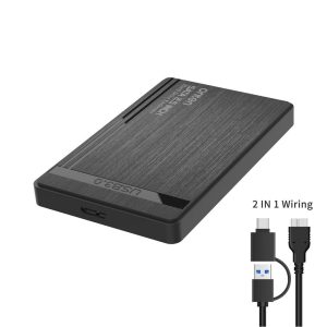 ONTEN (OTN-UHD1) 2.5 Inch SATA HDD/SSD External Case – USB 3.0 Portable Hard Drive Enclosure