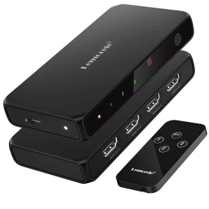 Lemorele (G99) 3 IN 1 OUT HDMI SWITCH BLACK 4K60Hz