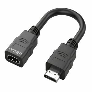 ONTEN (OTN-8310) 4K30hz HDMI Male to Female Cable- 30CM