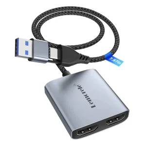 Lemorele (AC07) USB+Type-C 1080P Video Capture Card