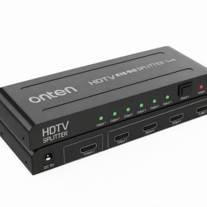 ONTEN (OTN-CS144S) HDMI Splitter 2K-4K 1 in 4 Out