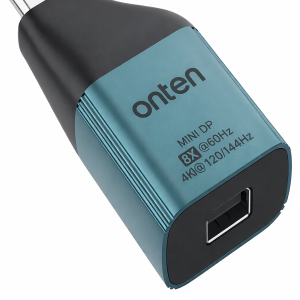 ONTEN (OTN-UC103M) USB-C to Mini DisplayPort Adapter- 8K@60Hz /4K@144Hz