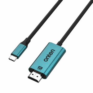 ONTEN (OTN-UC952) USB-C to HDMI 4K@60Hz Cable – 1.8M Type-C to HDTV Adapter Cable