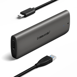 Lemorele (SD1L) HDD CASE (Type-C) M.2 NVME Portable SSD Enclosure