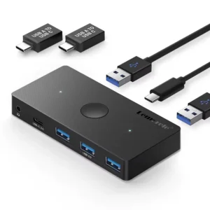Lemorele (H100) 2 IN 5 OUT USB 3.0 SHARING SWITCH BOX
