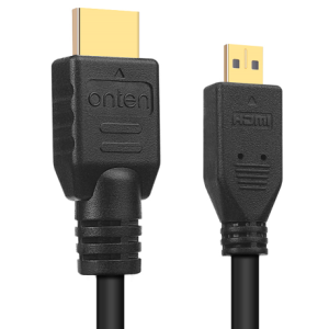 ONTEN (OTN-HD102) 4K HDMI to Micro HDMI Male to Male Cable – Ultra HD 30Hz (1.5M)