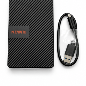 NEWMI 2.5 Inch SATA HDD/SSD Enclosure Case – USB 3.1 Type-C External Hard Drive Case