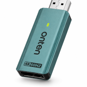 ONTEN HDTV DisplayPort Adapter OTN-5162 4K 60Hz front view